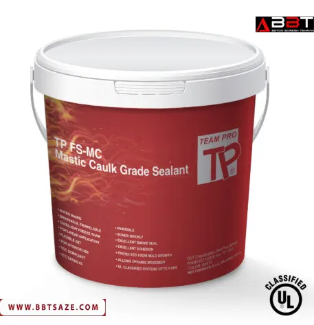 • رنگ درزبند ضد حریق TP FS-MC Caulk Grade Sealant